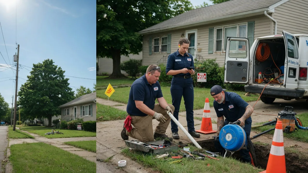 Sewer Line Repair in Trumbauersville, PA near me